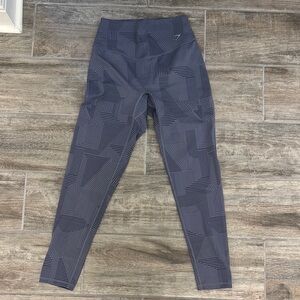 Gymshark Geometric Blue Leggings